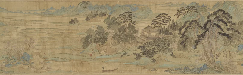 桃の花の春、明後期