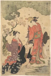 ピクニックの婦人たち