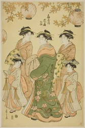 扇屋の花扇と子連れ吉野、龍田