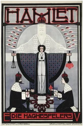 Hamlet par Lebeau, Chris (1878-1945).カラーリトグラフ、サイズ：121x79,3