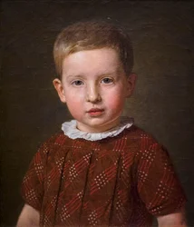画家の甥、ヨハン・ヤコブ・クローンの幼少時代