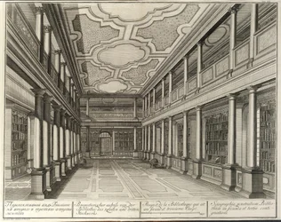 ライブラリーFrom：帝国科学アカデミーの建物、1741