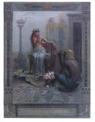 クレオパトラ、ウィリアム・シェイクスピア作「Anthony and Cleopatra」のシーン（1564-1616）