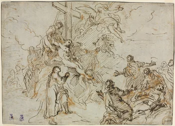 The Deposition verso 18世紀後半の作品。