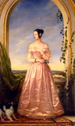 ロシアのアレクサンドラ・ニコラエフナ大将、1825-1844、1840。