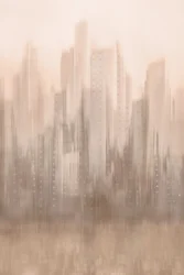 ぼやけた街並みの夢