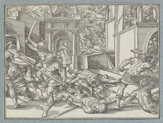 都市で戦う兵士 エルサレムでの戦い