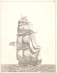 デンマーク  北米のブリッグ