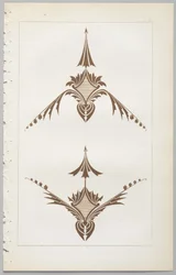 装飾デザインの芸術：付録付き、花が開く日の時間を示す、Day＆Son、ロンドン、1862年発行