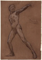 ユダのフィギュアスタディ、c1910-1911。