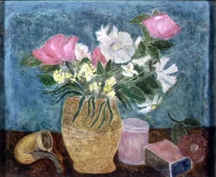 静物（88536の裏に描かれています）1928