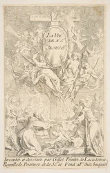 シリーズ The Life of Christ.nd の口絵。 クリエイター：クロード・ジロ、ジャック・ガブリエル・ユキエ。