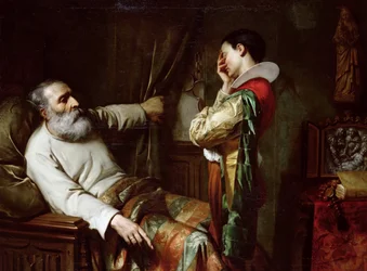 クリストファー・コロンブスの最期、1870年。