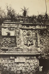 修道院、ウシュマル、1860年。