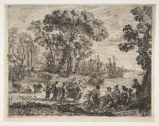 ヨーロッパのレイプ、1634年。