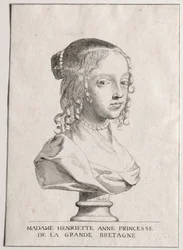 Henriette-Marie dAngleterre、公爵夫人ドルレアン。
