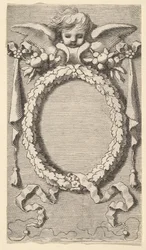 タイトルページ：Desmarets de Saint-Sorlin、Office of the Virgin Mary、1645。