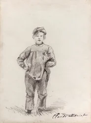 田舎の少年