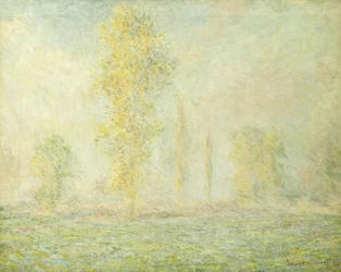 ジヴェルニーの大草原。 La Prairie a Giverny、1888