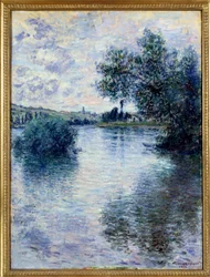 ヴェトゥイユの絵 クロード・モネ（1840-1926） 1879年 日0.8x0.6 m ルーアン、ボザール美術館（Museume des Beaux Arts