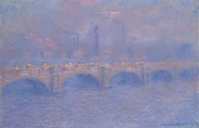 ウォータールー橋、日光効果、1903 年。