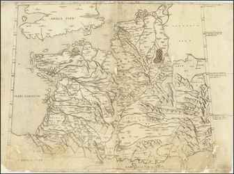 1507年 プトレマイオス朝フランス地図