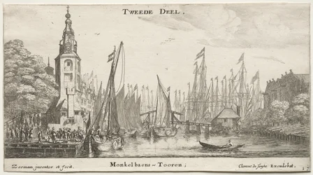 さまざまな船とアムステルダムの景色 (Verscheÿde Ships and Gesichten van Amstelredam)、パート II