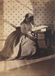 写真研究、1860 年代初頭。