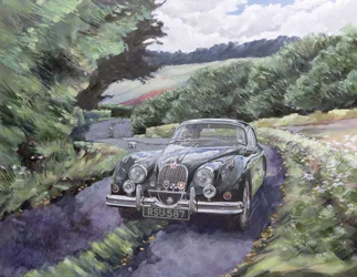 ジャガーXK150クルージング