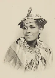 マルティニーク - タイプとクレオールの衣装、ca. 1910年。