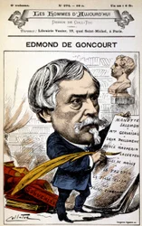 Edmond de Goncourt - Coll-Toc (コルトック)作、「Les Hommes d