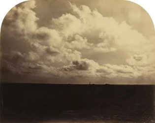 A Strong Breeze、Flying Clouds、c。 1863年。