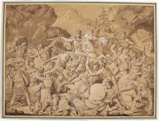 古代の戦闘シーン
