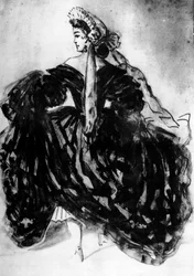 女性の研究、19世紀、1930年。