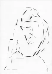 抽象的な人物画の研究