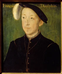 オルレアン公シャルル（1522-1545）の肖像（フランソワ1世の三男と思われる） 木版画 コルネイユ・ド・リヨン（ハーグのコルネイユ）（1500/1510-1574） 16世紀 日。0,16x0,13 m バイヨンヌ、ボナ美術館