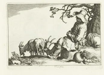 ヤギ飼い Cornelis と Frederik Bloemaert によるさまざまなシリーズからの 16 枚の版画 (シリーズ タイトル)