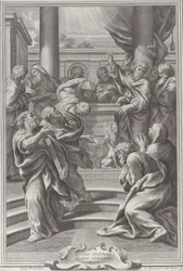 1679年、アテネで説教する聖パウロ。