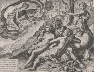 美徳の不滅の報酬、1564年。