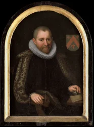 ゲリット・ウィレムス・ファン・ショテルボッシュの肖像 1620年頃（油彩・パネル）