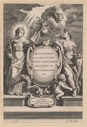 Carolus Scribani のタイトル ページ、Politico-Christianus