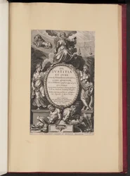 Leonard Lessius、De Ivstitia et Ivre のタイトル ページ