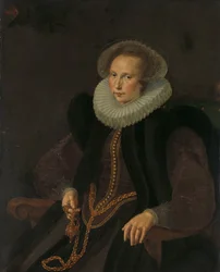 Griete Jacobsdr van Rhijn (1585-1652)、Jacob Cornelisz Banjaert の妻、van Neck と呼ばれる