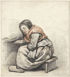 眠っている少女の研究
