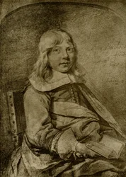 11歳の男の子の肖像画