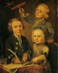 Barend Goudrianan の子供たちの肖像