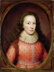 アランデル伯爵夫人として伝統的に特定された女性の肖像画、1619