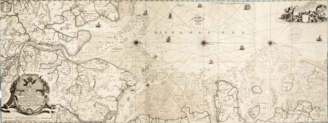 北海の海図