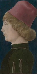 若い男の肖像、1470年代。