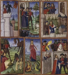 エピックThe Aeneid for Virgil、1450-1499のイラスト